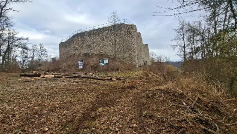 Burgruine Brunneck, Germany